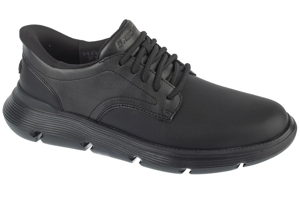 Halbschuhe Herren, Skechers Slip-Ins: Garza - Duran, Schwarz