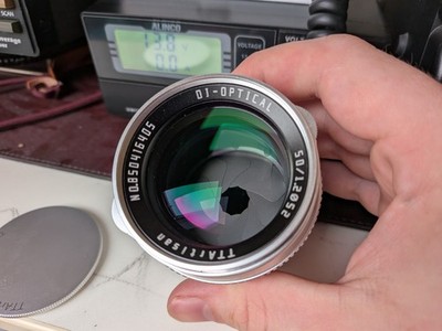 TTartisan 50mm f1,2 Teleobjektiv für Fujifilm X-Mount in Silber