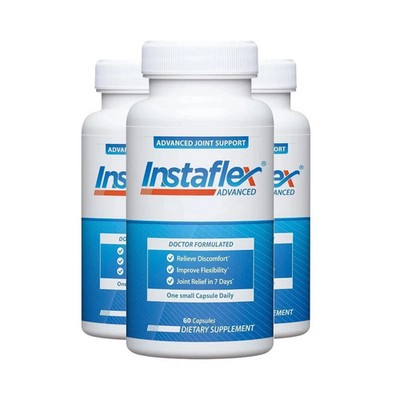 3 Pack Instaflex Advanced Joint Support Doctor Formulated 90 Capsules