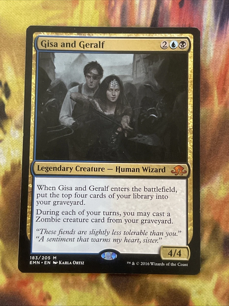 Magic: The Gathering - Gisa And Geralf (183/205) - Eldritch Moon