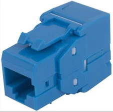 Liberty Category 6A U/UTP 180 Degree Keystone Insert Lot of 10