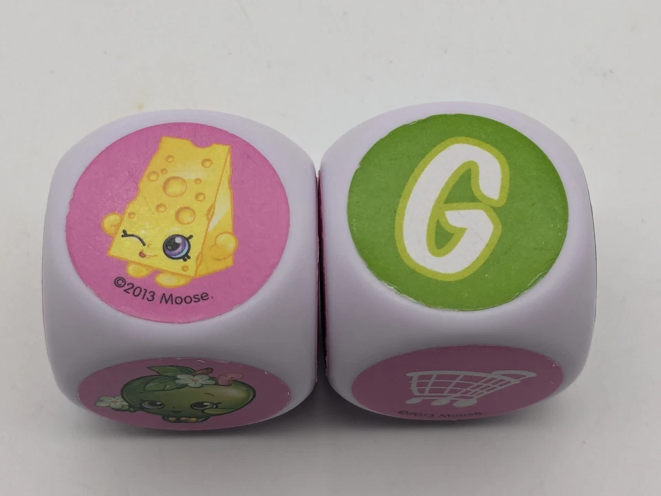 Shopkins Big Roll Bingo Game Replacement Oversized Dice-2013-Used-Free Shipping - Image 4 of 4