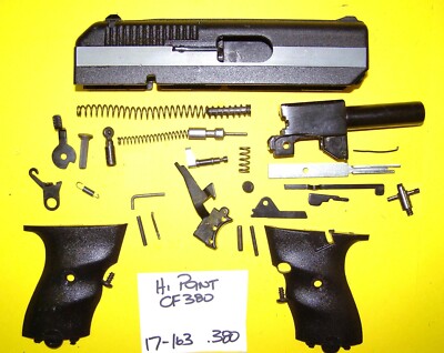 HI POINT CF380 SLIDE BARREL RED REAR YELLOW FRONT SMALL PARTS REPAIR # 17-163