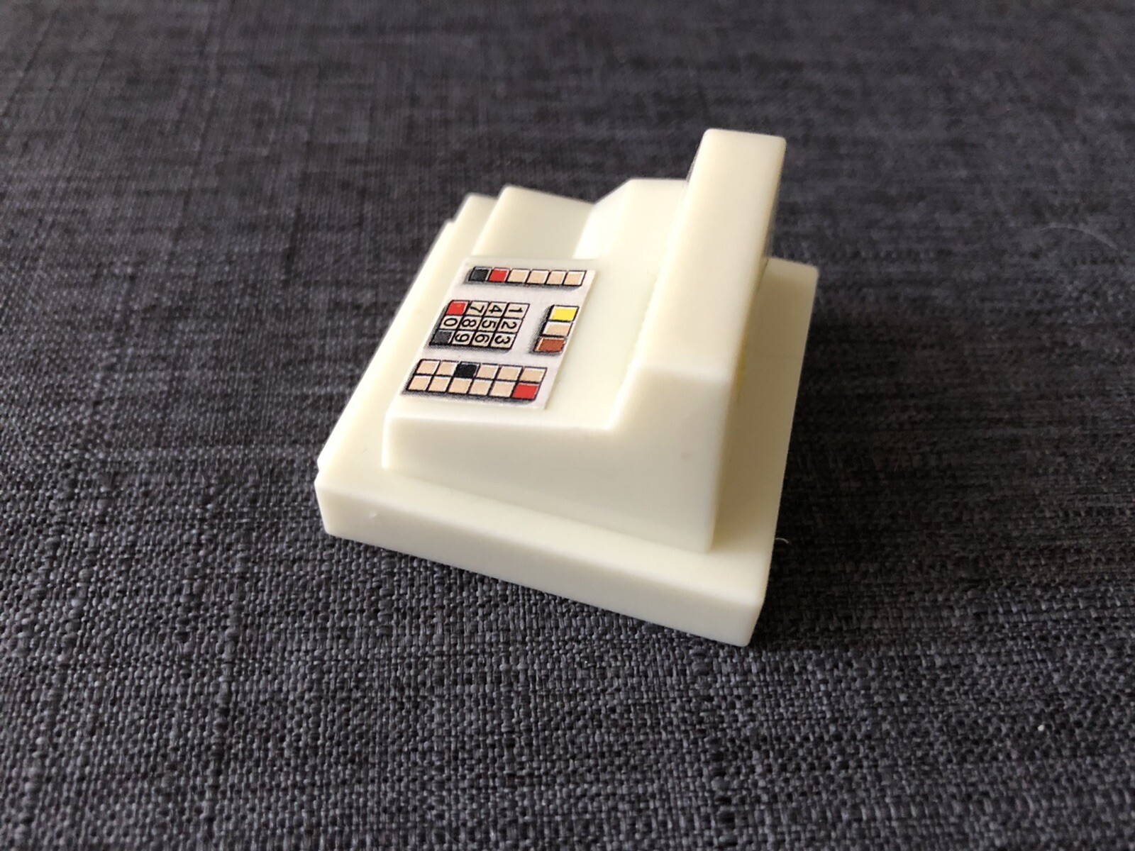 как выглядит Mattel Barbie Doll Size Cash Register In White Stickers In Tact фото