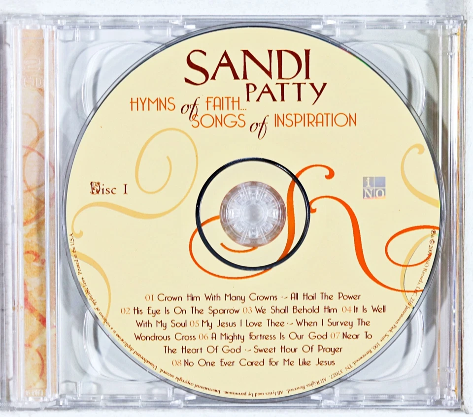 Sandi Patty - Hymns Of Faith: Songs Of Inspiration (CD 2004) - Image 2 of 3