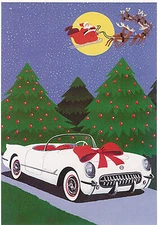Corvette Christmas Cards