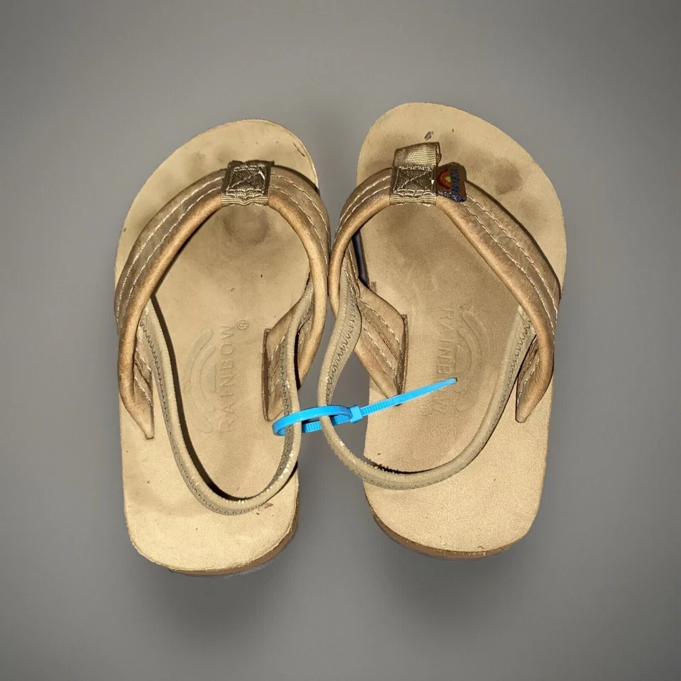 Sandalias Rainbow para niños talla 3 Foto 3 de 4