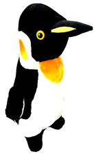 Penguin Plush Large 24 inches Tall Melissa and Doug Stuffed Animal Black  White