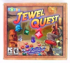 JEWEL QUEST~CD ROM~SOFTWARE~OVER 180 CHALLENGING PUZZLES~2004