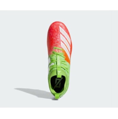 Adidas Adizero 8.0 Football Cleats Green/Red F35081 Men display picture 2