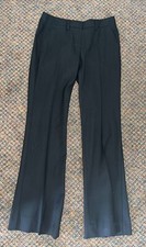 THEORY BLACK SLACKS SIZE 0 WORK BUSINESS PROFESSIONAL B17 