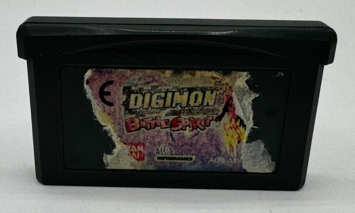Digimon Battle Spirit Nintendo Game Boy Advance PAL EUR Jeu Usagé Cartouche