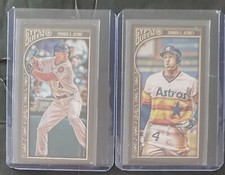 2015 TOPPS GYPSY QUEEN GEORGE SPRINGER #183 SP MINI VARIATION + BASE TORONTO