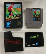 Golf for the Nintendo Entertainment System with Box Manual 1985