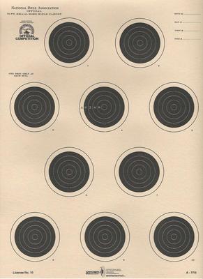 A-7/10 [A7/10] NRA Official 75 Foot Smallbore, Conventional 4-Position (20) Tag
