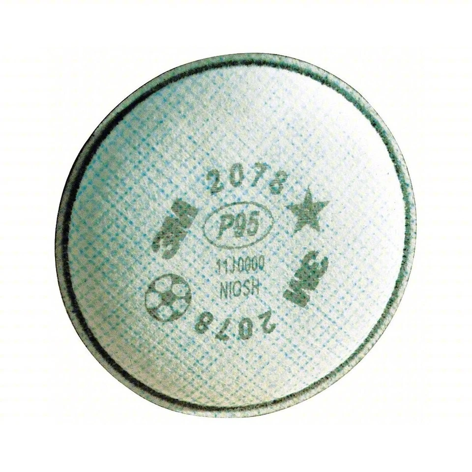 5-2 Pk 3M 2078 P95 Particulate Filter Nuisance Level Organic Vapor/Acid Gas READ - Image 2 of 4
