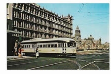 Postcard Mexico City Mexico Electric Street Car No. 2393 Jim Shaughnessy Photo