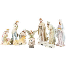 Nativity Scene Set 12 Inch 11 Piece Holy Family & Magi Nacimiento |P2101SN| New