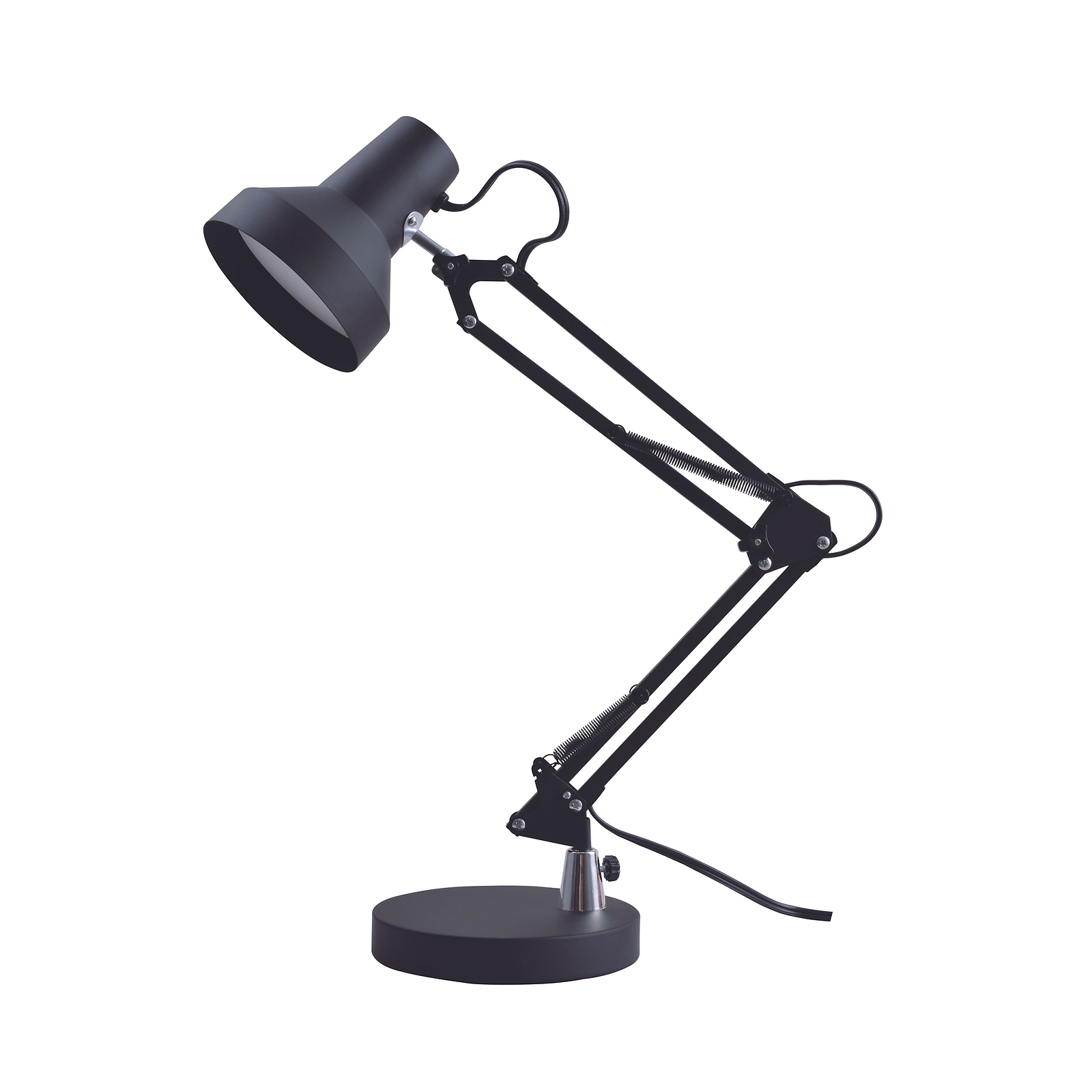 Stylish Black Metal Mainstays LED Architect Desk Lamp for Home Decor