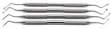 Dental Lucas Surgical Periodontal Curettes Set of 4 Premium Instruments