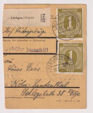 Gemeinsch.Ausg. Mi. 937(4) u.a., PAK L&ouml;chgau/W&uuml;rtt. 30.7.47