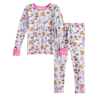 New Cuddl Duds Girls Paw Patrol Comfort Tech Stretch Poly Top Amp Pants Set 3t Nwt Ebay