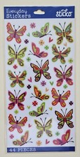 Butterflies / Sticker sheet.