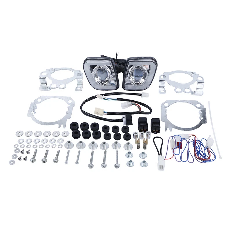 Kit de luces antiniebla LED rectangulares aptas para Honda Goldwing GL1800 13-17 Valkyrie 1800 Foto 2 de 4