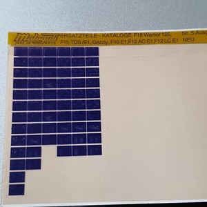 Original Malaguti Microfiche Grizzly und andere