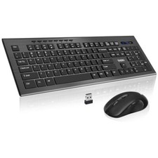 Wireless Keyboard  Mouse for Home Office Productivity