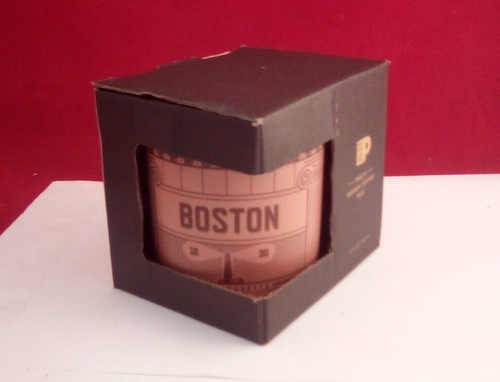 PEET'S INSIDER Brown Coffee Mug 12 Oz. New In Box City Mug BOSTON - Picture 5 of 6