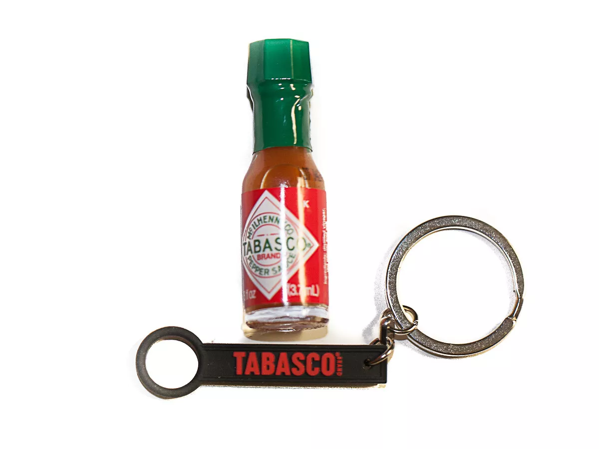 louisiana hot sauce key chain