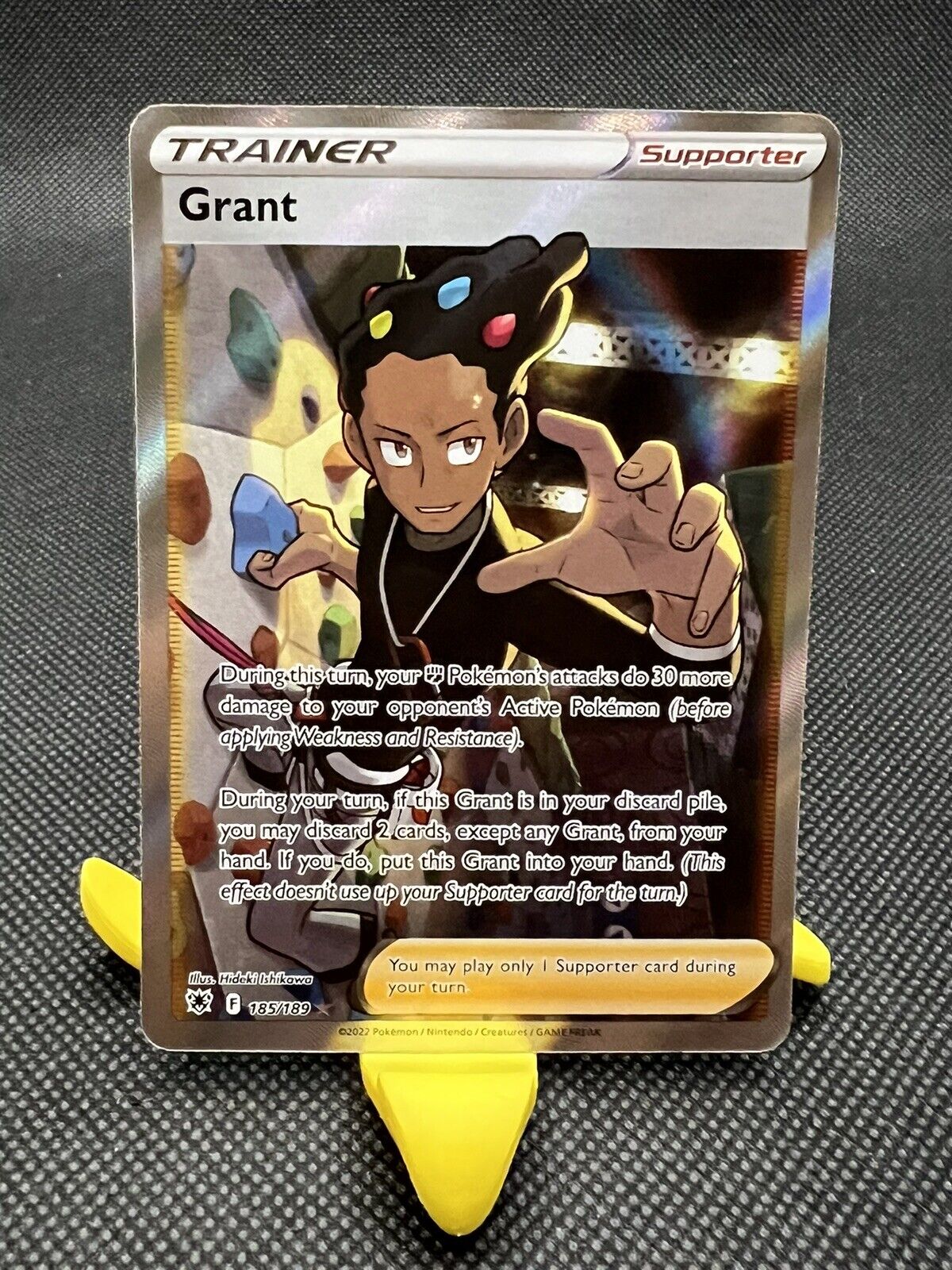 x1 Grant - 185/189 - Full Art Ultra Rare Pokemon SS10 Astral Radiance M/NM