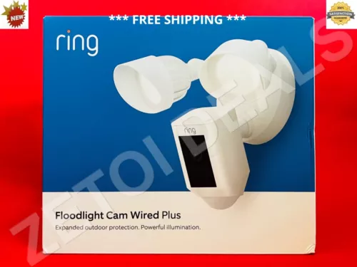 ***BRAND NEW*** Ring Floodlight CAM Wired Plus SECURITY CAMERA