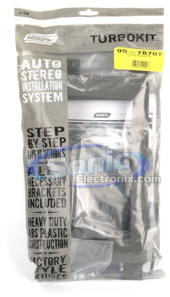 Kit receptor doble Din en tablero Metra 95-7870T (bronceado) 2005 y superior Honda Ridgeline Foto 4 de 4