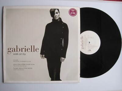 GABRIELLE - WALK ON BY - 12'' VINYL RECORD