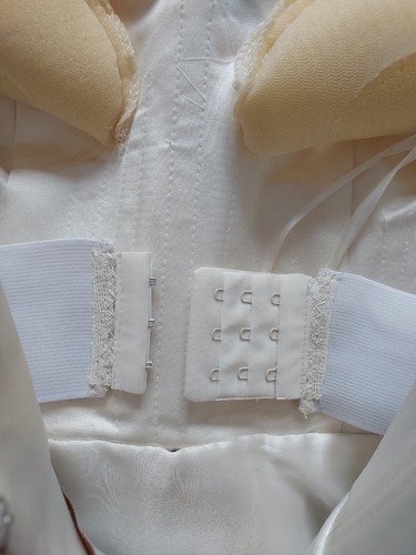 Mooshki Boutique Wedding Dress Size 10 Retro Style Tea Length - Picture 8 of 10