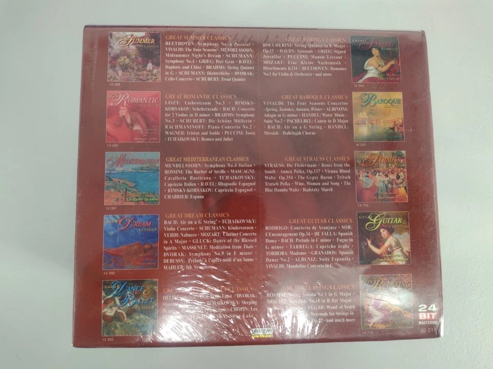 Great Music Classics 10 Disk CD Set Summer Romantic Dream Ballet String Baroque - Image 4 of 4