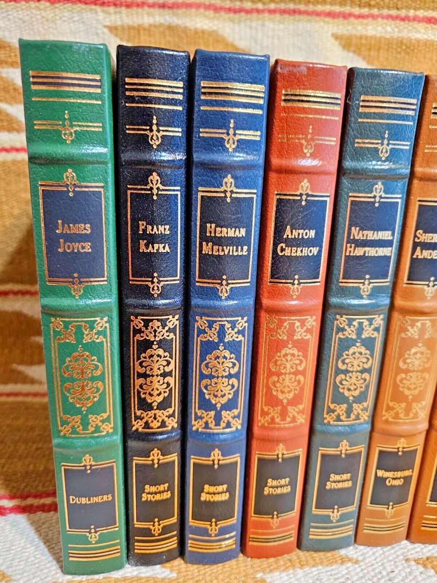 Easton Press Complete 12 Volume Set GREATEST SHORT STORIES Tolstoy