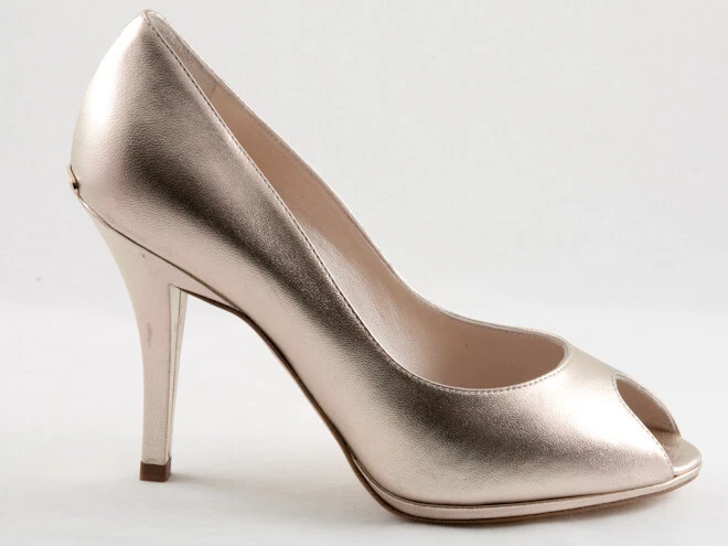 Chaussures neuves Christian Dior Miss Dior or or cuir verni 35 US 5