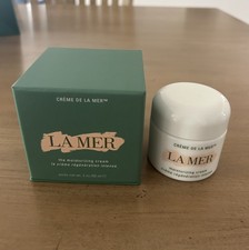 La Mer Creme Moisturizing EMPTY 2 oz/60ml Jar With Spatula
