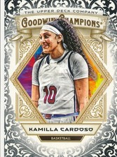 KAMILLA CARDOSO #60 2025 UD Goodwin Champions GLOSSY BLACK WNBA CHICAGO SKY