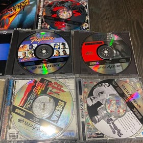 Virtua Fighter Fighting Megamix Fighting Vipers Sega Saturn Used