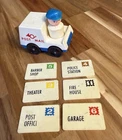 Vintage Fisher Price Little People "Main Street" Mail & Mail Truck