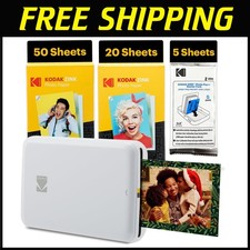 Portable Zink Wireless Printer - Mobile Photo Printer Bundle