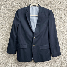 Tommy Hilfiger Blazer Boys 16 Navy Blue 2 Button Blazer