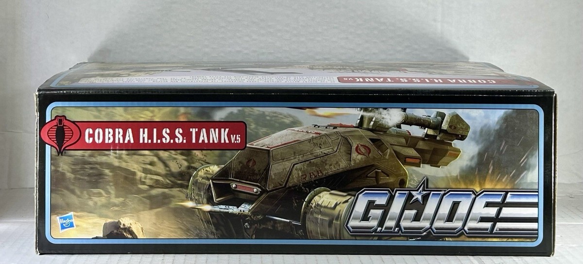 ミリタリー G.I. Joe Cobra H.I.S.S. Tank V.5 GI Joe Pursuit Of Cobra HISS Tank V5 With HISS Driver Review