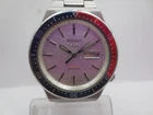 VINTAGE SEIKO SPORTS 6309-8360 DAYDATE STAINLESS STEEL AUTOMATIC MENS DIVERWATCH