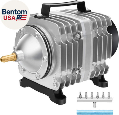 Aquarium Air Pump Commercial Air Pump with Aluminum Housing, 600/1000/1200/1750G
