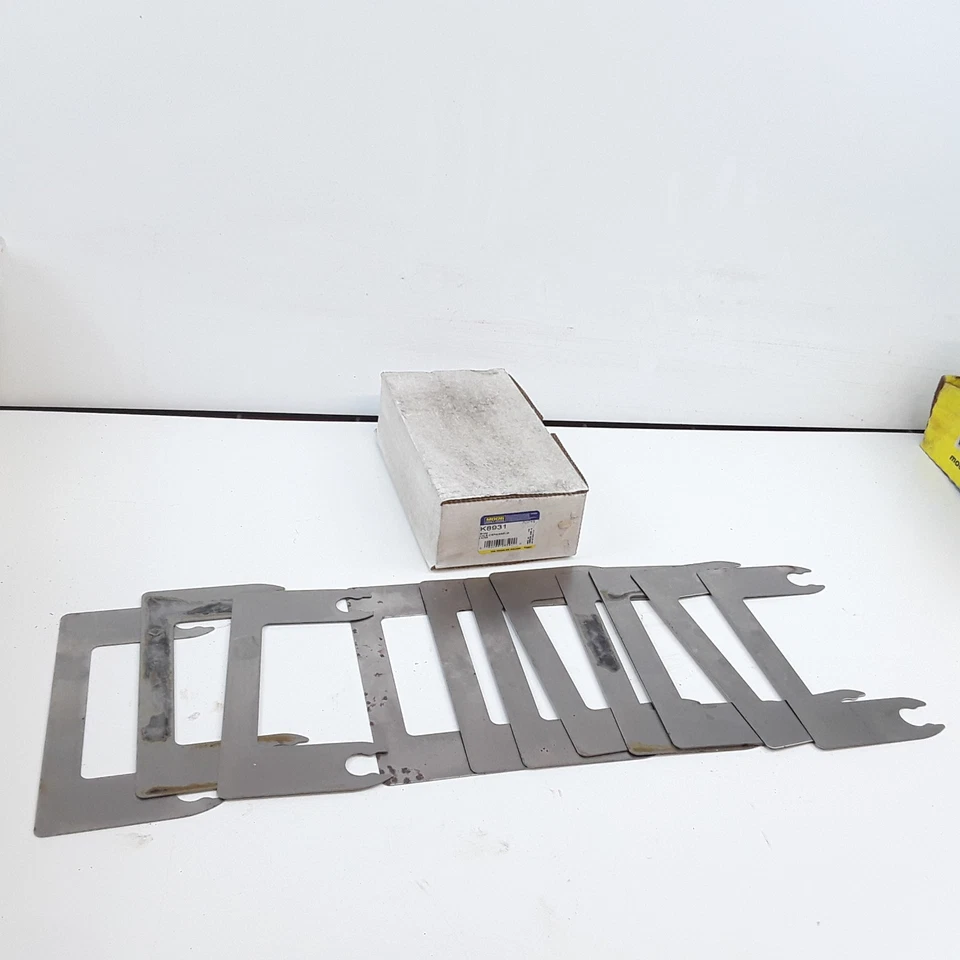 Cuña de alineación de rueda MOOG K8931 1/32 pulgadas para Volvo-blanco paquete de 11 tándem Foto 2 de 4